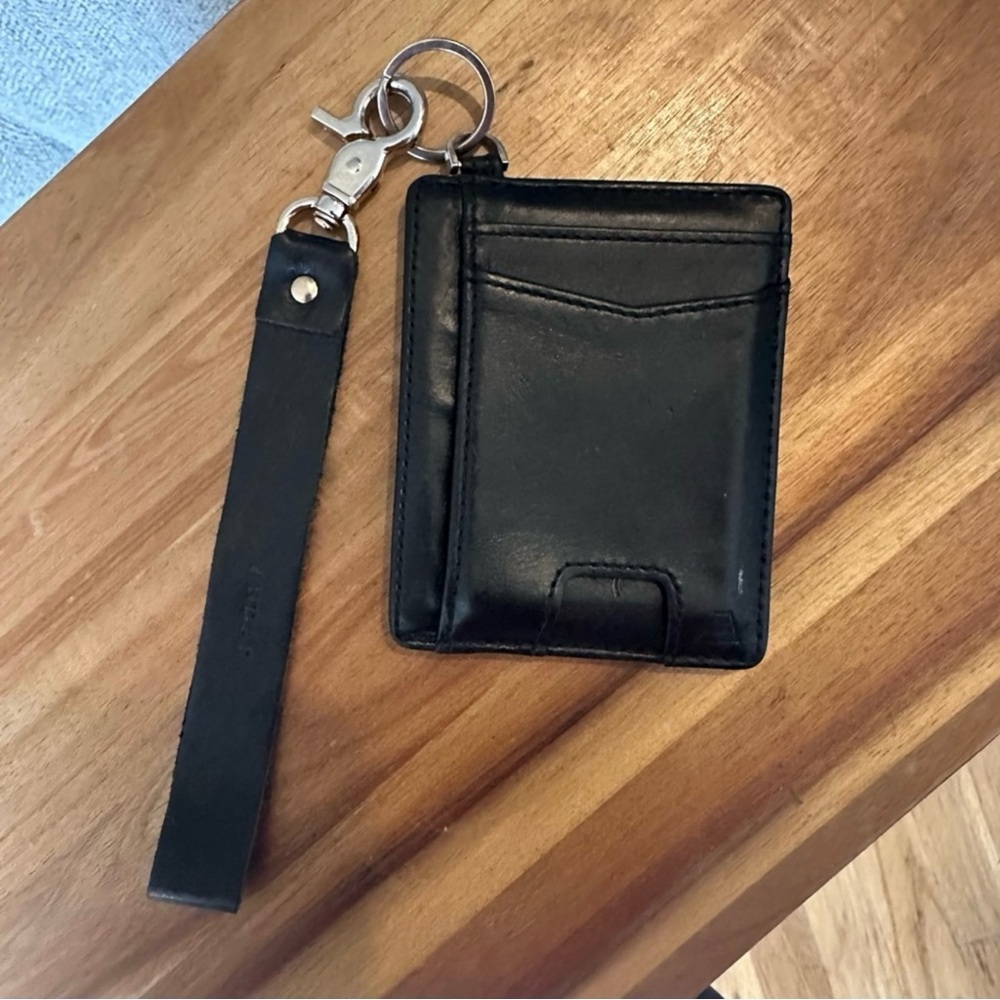 Andar Denner Wallet Black Leather